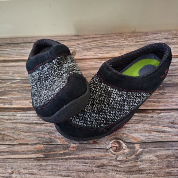 Kuru Women's Slippers slide shoes Grey and Black Size 8 - Picture 1 of 6